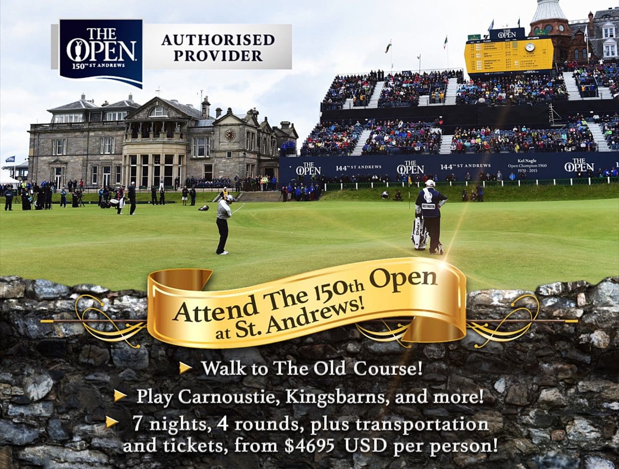 The 150th Open at St. Andrews Hidden Links Golf