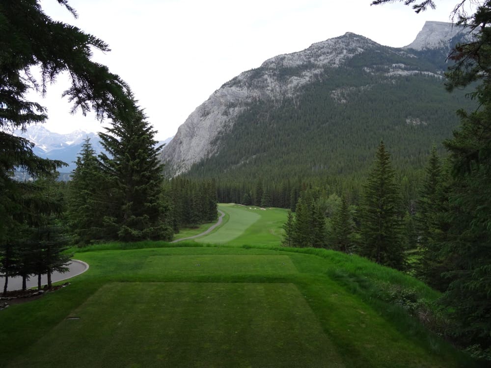 banff springs golf course tour